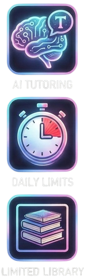 Lemo Basic: AI Tutoring, Daily Limits, Limited Library